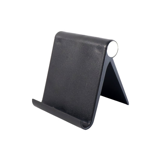 Plastic Foldable Desktop Mobile Stand (1 Pc Black)